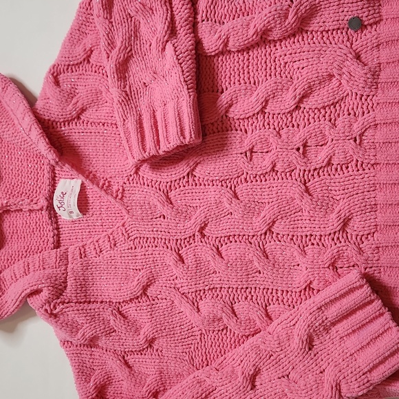 Justice Cable Knit Sweater - Picture 4 of 8